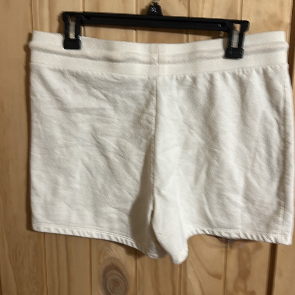 Disney Women's White Shorts with Mickey Mouse Design - Picture 2 of 3